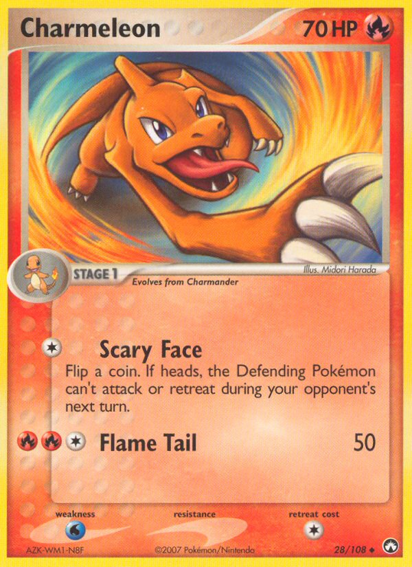 Charmeleon - Power Keepers - #28 - Pokemon TCG card
