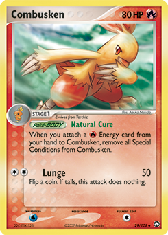 Combusken - Power Keepers - #29 - Pokemon TCG card
