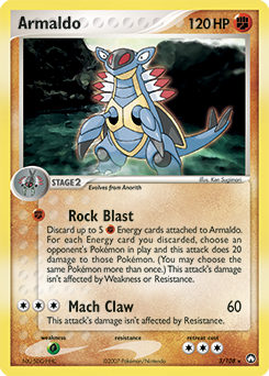 Armaldo - Power Keepers - #3 - Pokemon TCG card