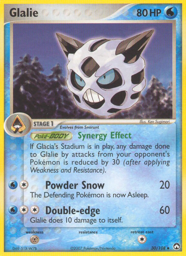 Glalie - Power Keepers - #30 - Pokemon TCG card
