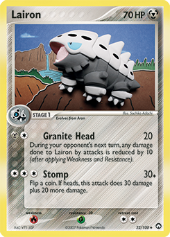 Lairon #32 Lairon - Power Keepers - #32 - Pokemon TCG card