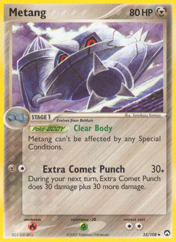 Metang - Power Keepers - #35 - Pokemon TCG card