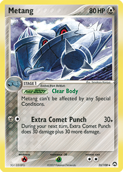 Metang - Power Keepers - #35 - Pokemon TCG card
