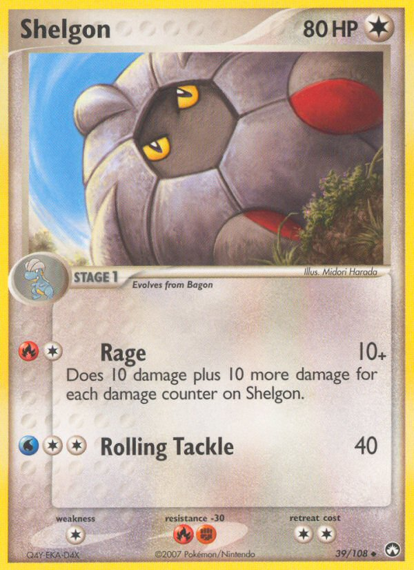 Shelgon - Power Keepers - #39 - Pokemon TCG card