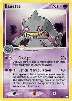 Banette #4 Banette - Power Keepers - #4 - Pokemon TCG card