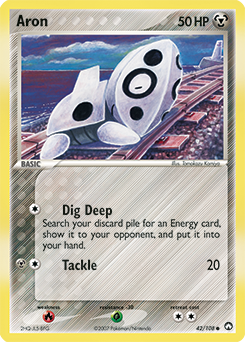Aron - Power Keepers - #42 - Pokemon TCG card