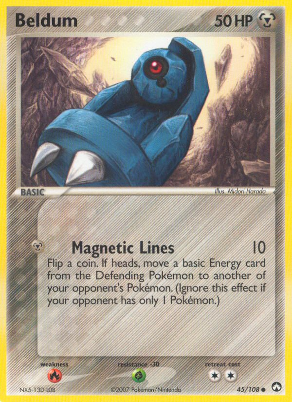 Beldum - Power Keepers - #45 - Pokemon TCG card