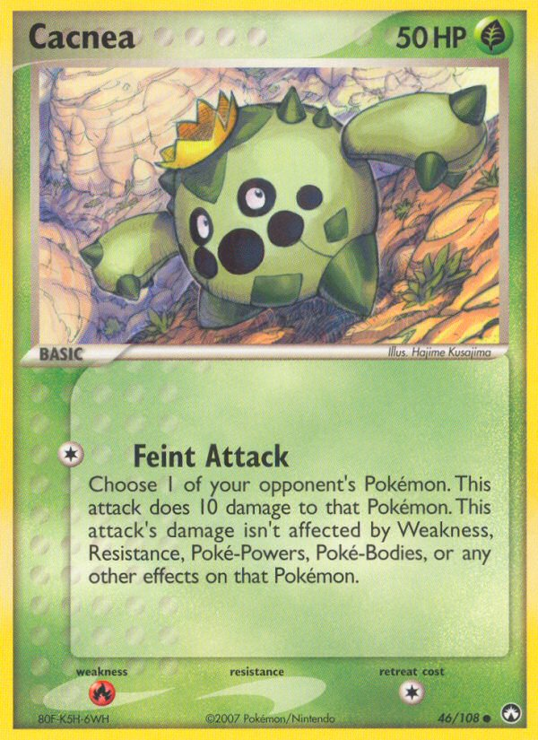 Cacnea - Power Keepers - #46 - Pokemon TCG card