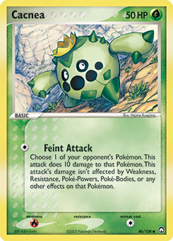 Cacnea - Power Keepers - #46 - Pokemon TCG card