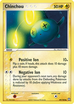 Chinchou - Power Keepers - #49 - Pokemon TCG card