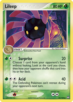 Lileep - Power Keepers - #52 - Pokemon TCG card