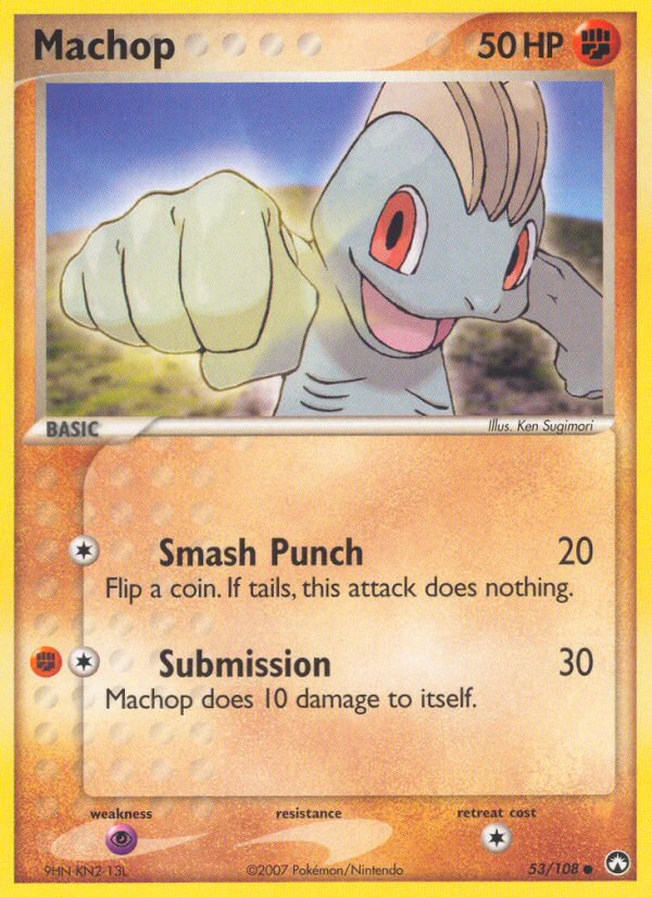 Machop - Power Keepers - #53 - Pokemon TCG card