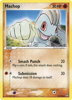 Machop - Power Keepers - #53 - Pokemon TCG card