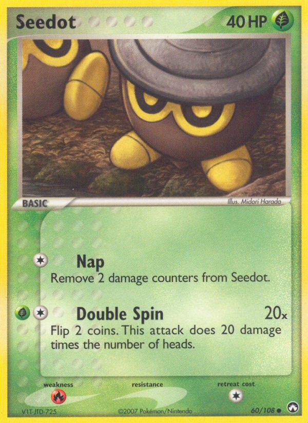 Seedot - Power Keepers - #60 - Pokemon TCG card