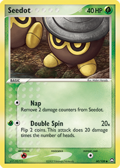 Seedot - Power Keepers - #60 - Pokemon TCG card