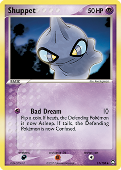 Shuppet - Power Keepers - #61 - Pokemon TCG card