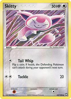 Skitty #62 Skitty - Power Keepers - #62 - Pokemon TCG card