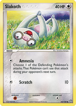 Slakoth #63 Slakoth - Power Keepers - #63 - Pokemon TCG card