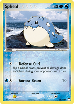 Spheal - Power Keepers - #65 - Pokemon TCG card