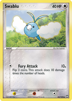 Swablu #66 Swablu - Power Keepers - #66 - Pokemon TCG card