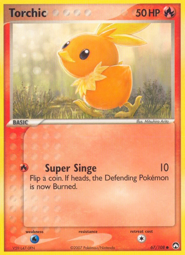 Torchic - Power Keepers - #67 - Pokemon TCG card