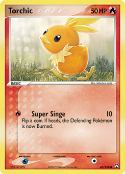 Torchic #67 Torchic - Power Keepers - #67 - Pokemon TCG card