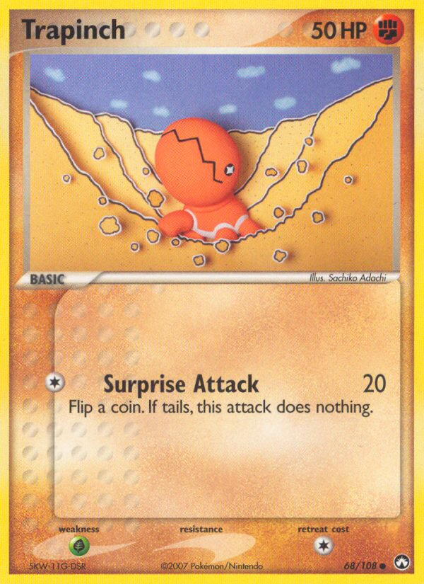 Trapinch - Power Keepers - #68 - Pokemon TCG card