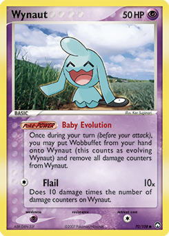 Wynaut #70 Wynaut - Power Keepers - #70 - Pokemon TCG card