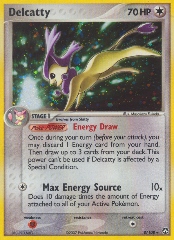 Delcatty - Power Keepers - #8 - Pokemon TCG card