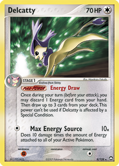 Delcatty - Power Keepers - #8 - Pokemon TCG card