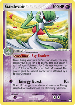Gardevoir #9 Gardevoir - Power Keepers - #9 - Pokemon TCG card