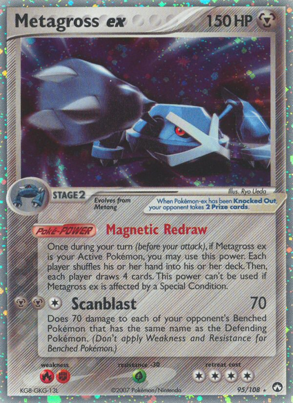 Metagross ex - Power Keepers - #95 - Pokemon TCG card