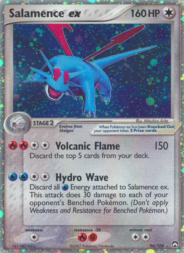Salamence ex - Power Keepers - #96 - Pokemon TCG card