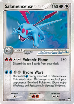 Salamence ex #96 Salamence ex - Power Keepers - #96 - Pokemon TCG card