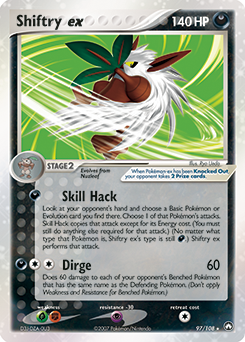 Shiftry ex #97 Shiftry ex - Power Keepers - #97 - Pokemon TCG card