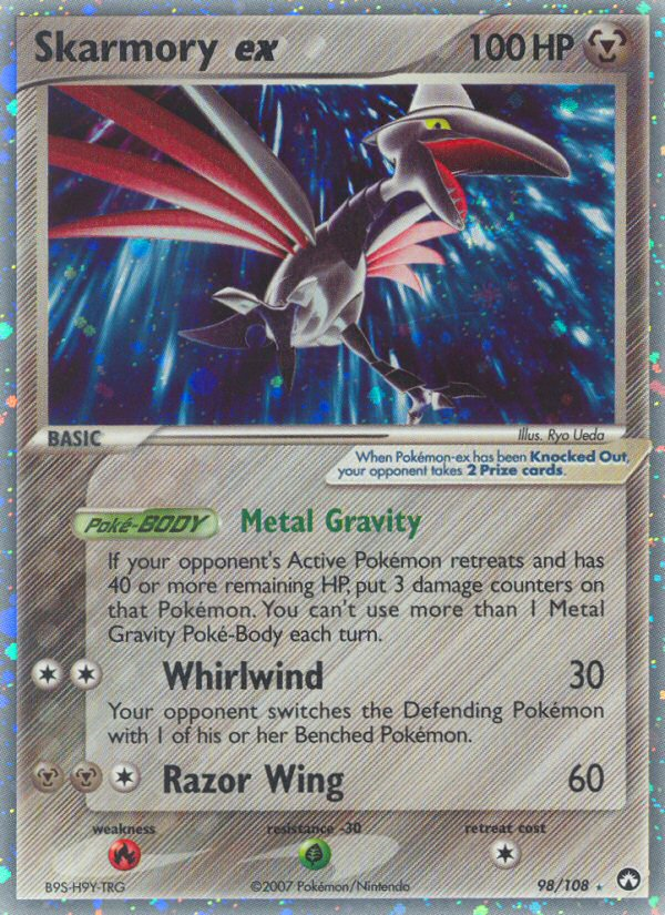 Skarmory ex - Power Keepers - #98 - Pokemon TCG card
