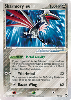 Skarmory ex - Power Keepers - #98 - Pokemon TCG card