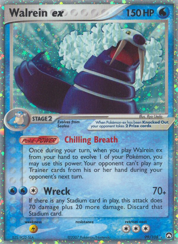 Walrein ex - Power Keepers - #99 - Pokemon TCG card
