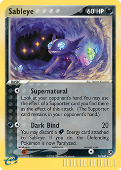 Sableye #10 Sableye - Sandstorm - #10 - Pokemon TCG card