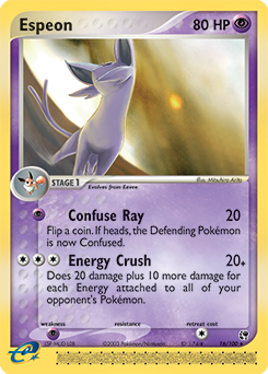 Espeon #16 Espeon - Sandstorm - #16 - Pokemon TCG card
