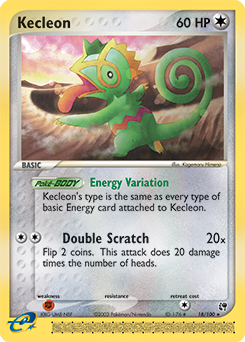 Kecleon #18 Kecleon - Sandstorm - #18 - Pokemon TCG card