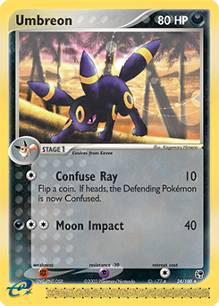 Umbreon #24 Umbreon - Sandstorm - #24 - Pokemon TCG card