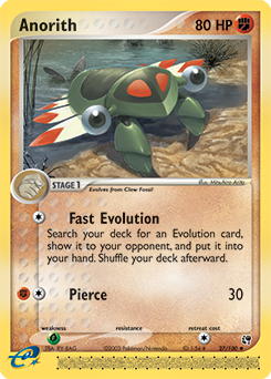 Anorith #27 Anorith - Sandstorm - #27 - Pokemon TCG card