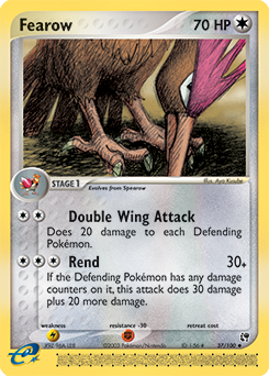 Fearow #37 Fearow - Sandstorm - #37 - Pokemon TCG card