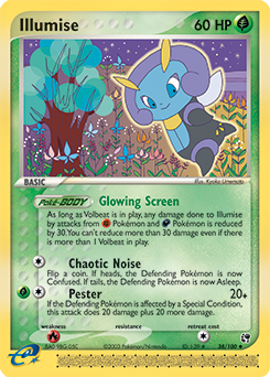 Illumise #38 Illumise - Sandstorm - #38 - Pokemon TCG card