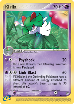 Kirlia #40 Kirlia - Sandstorm - #40 - Pokemon TCG card