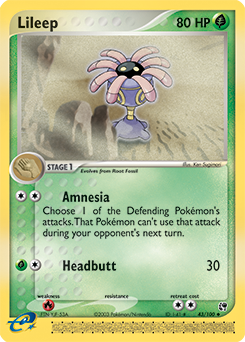 Lileep - Sandstorm - #43 - Pokemon TCG card
