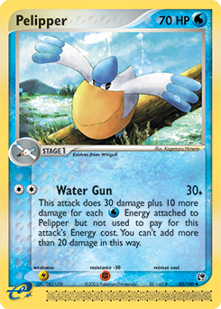 Pelipper #50 Pelipper - Sandstorm - #50 - Pokemon TCG card