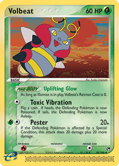 Volbeat #53 Volbeat - Sandstorm - #53 - Pokemon TCG card