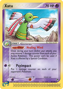 Xatu - Sandstorm - #55 - Pokemon TCG card